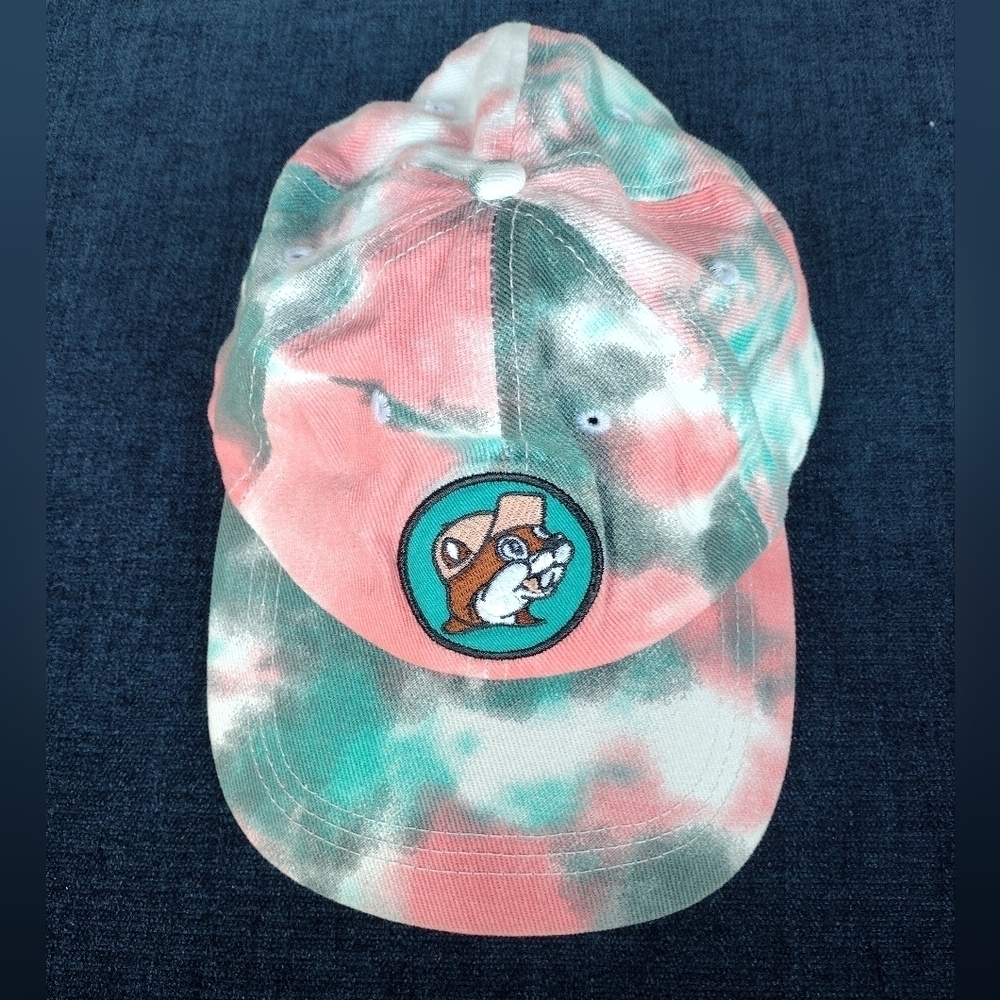 Buc-ee's Hat Bucees Tie Dye Trucker Style Hat Cap Beaver Texas Cotton Unisex